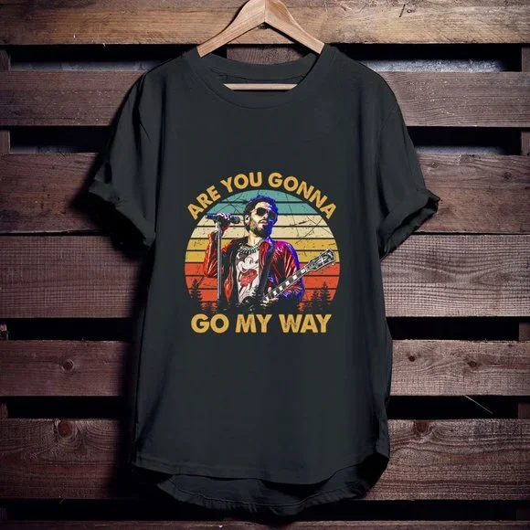 Lenny Kravitz - Are You Gonna Go My Way Vitnage Gift Fan70 - Picture 1 of 2